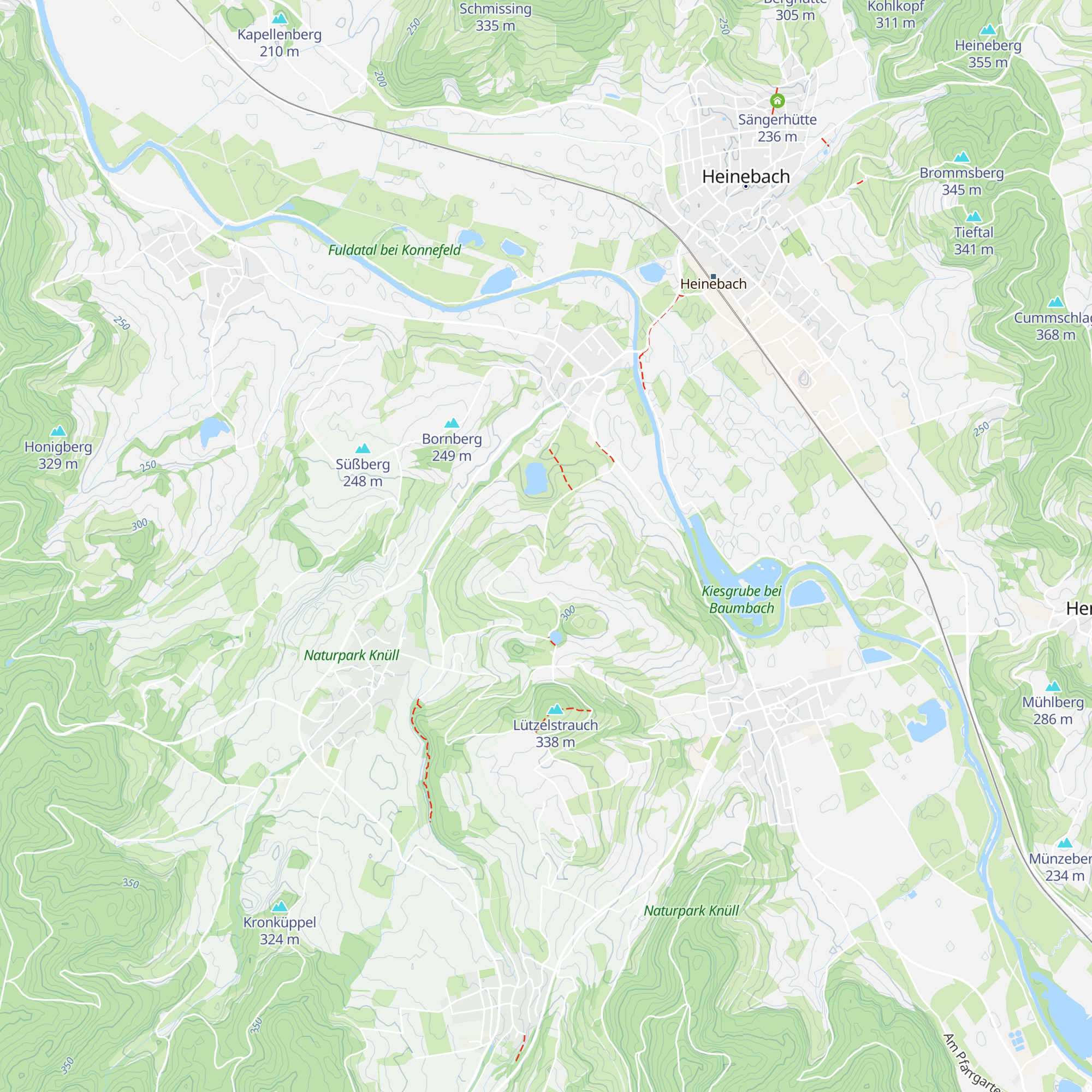 Grillhütte Niederellenbach map