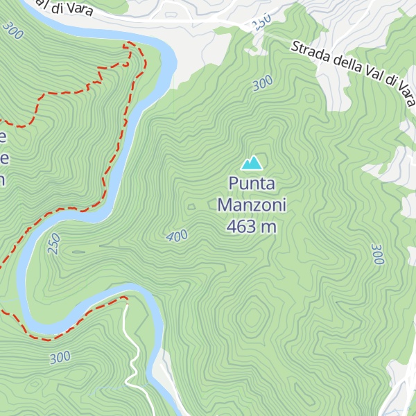 Map of Monte Riccò