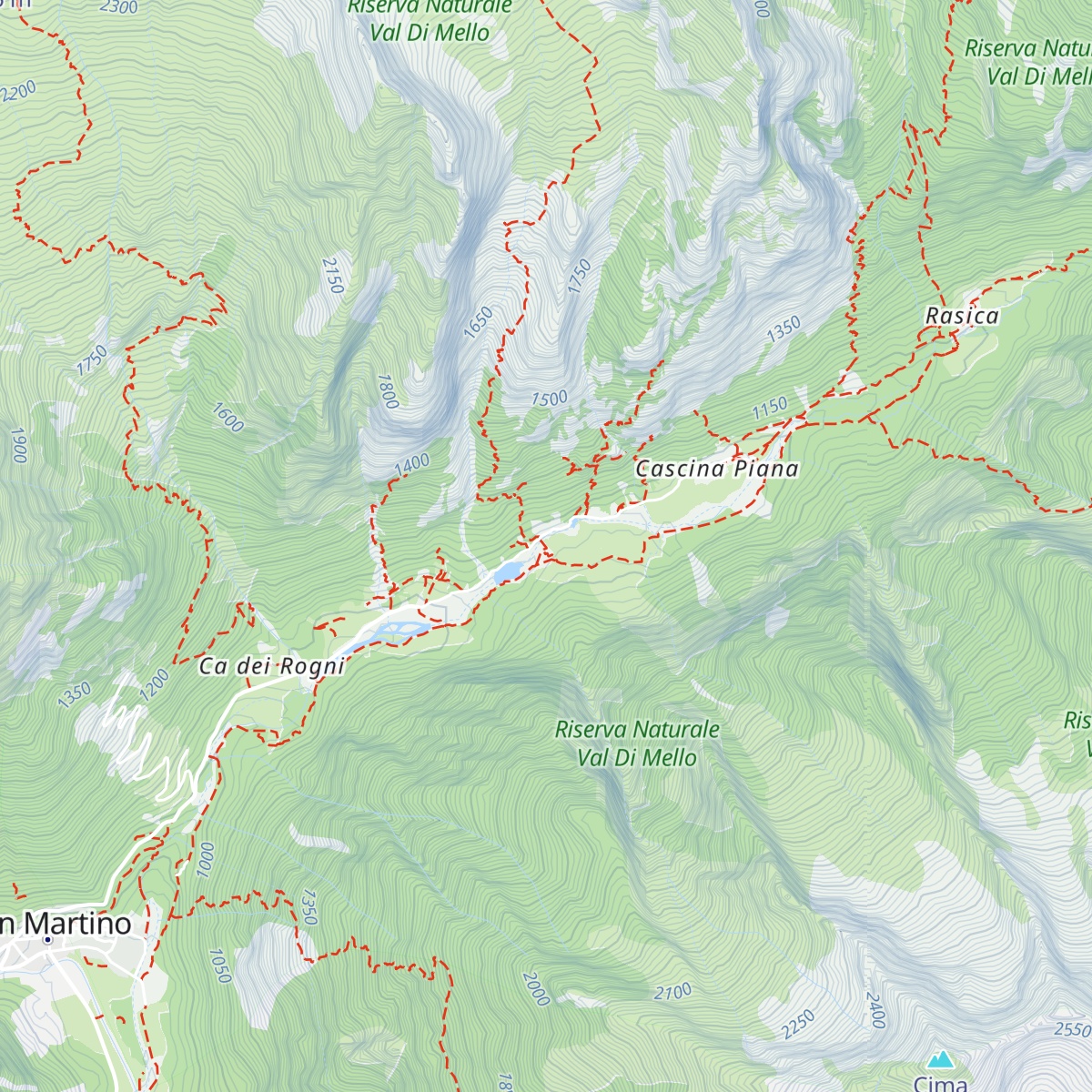 Ca dei Scuma map