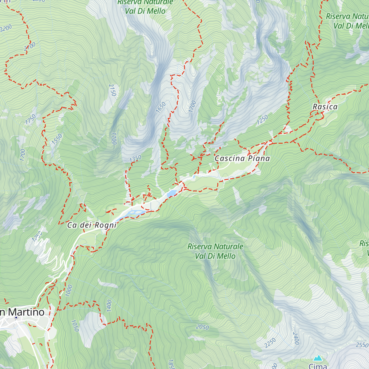 Ca dei Scuma map