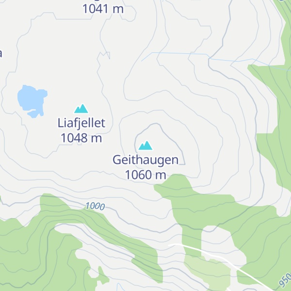Map of Geithaugen