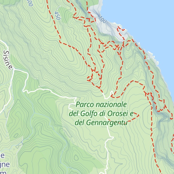 Map of Cuile Ololbizzi