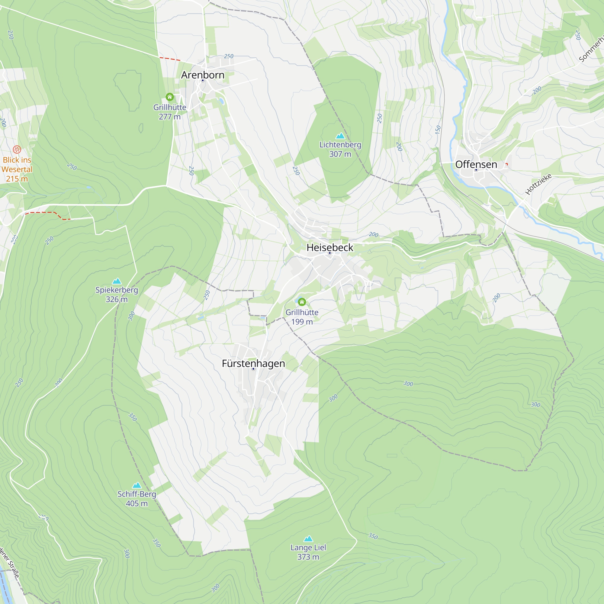 Grillhütte map