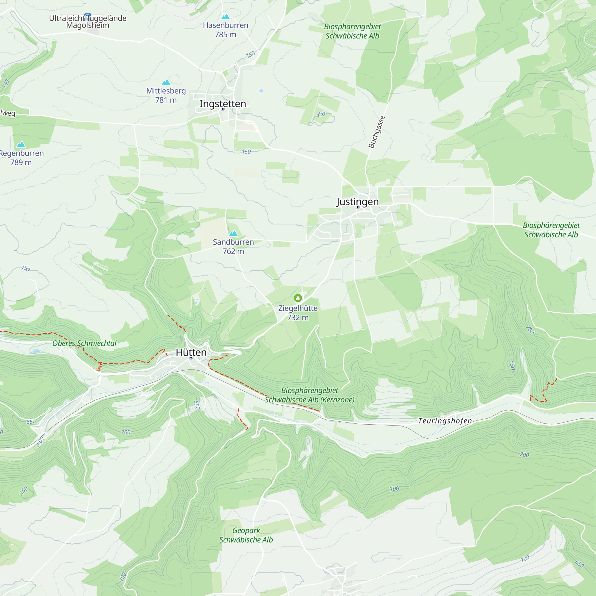 Ziegelhütte map