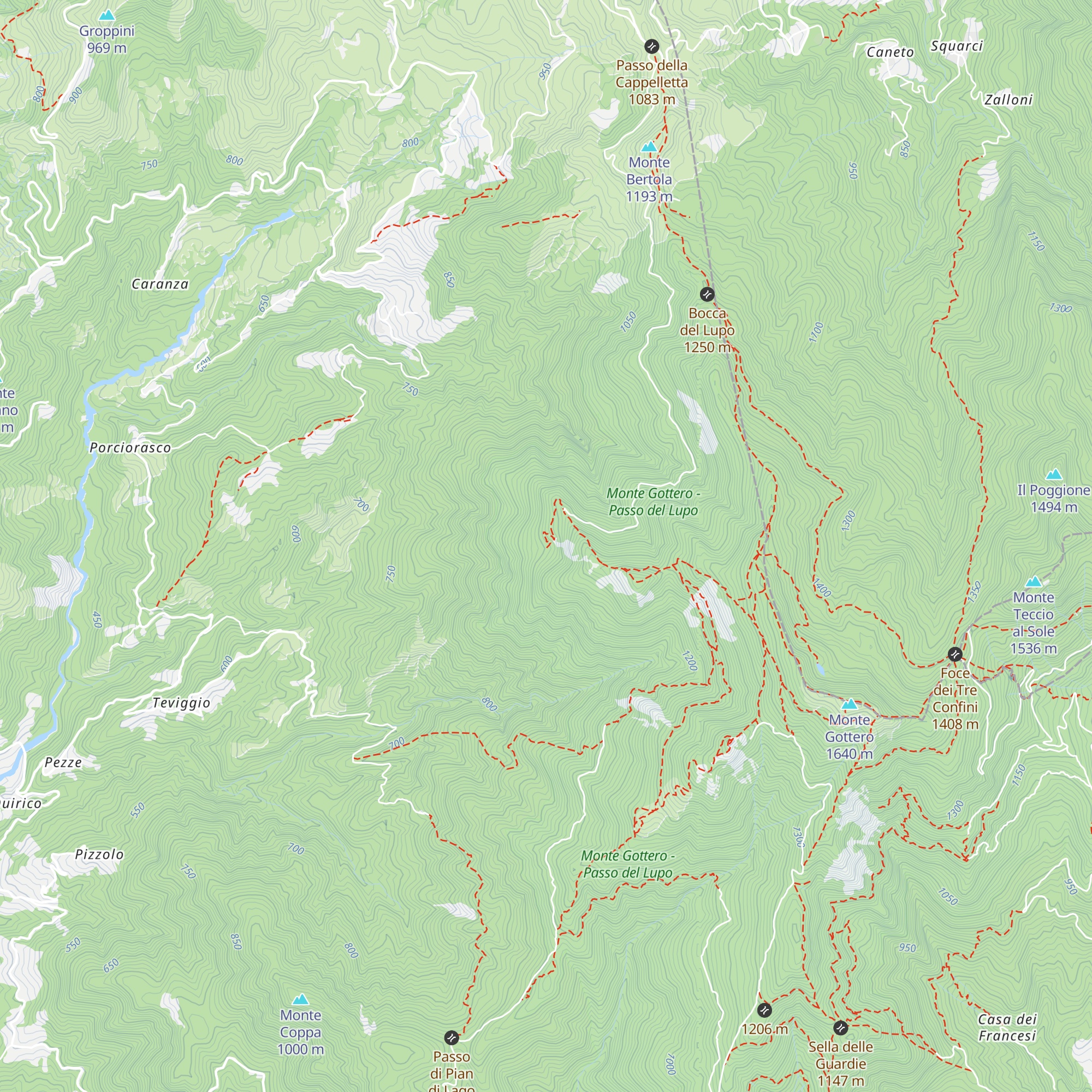 Prato al pozzo map