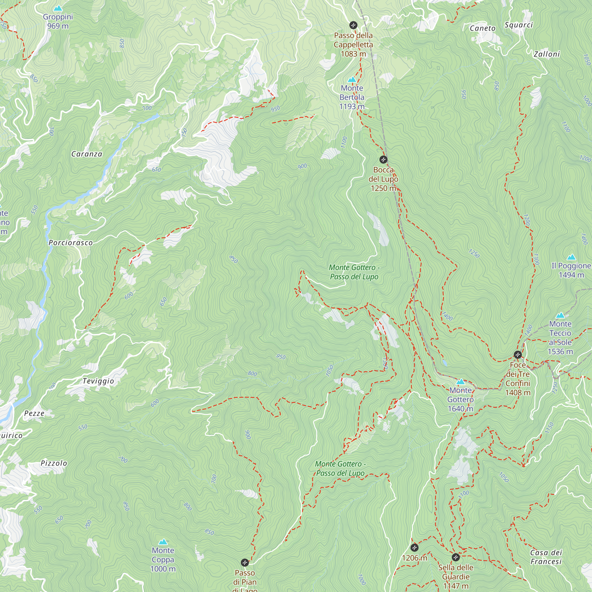 Prato al pozzo map