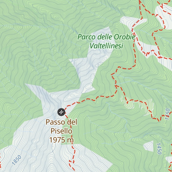 Map of Cima della Paglia