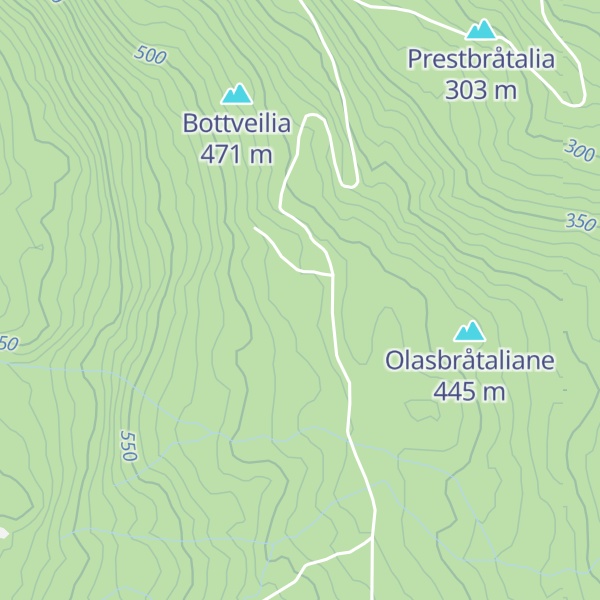 Map of Langebakkliane