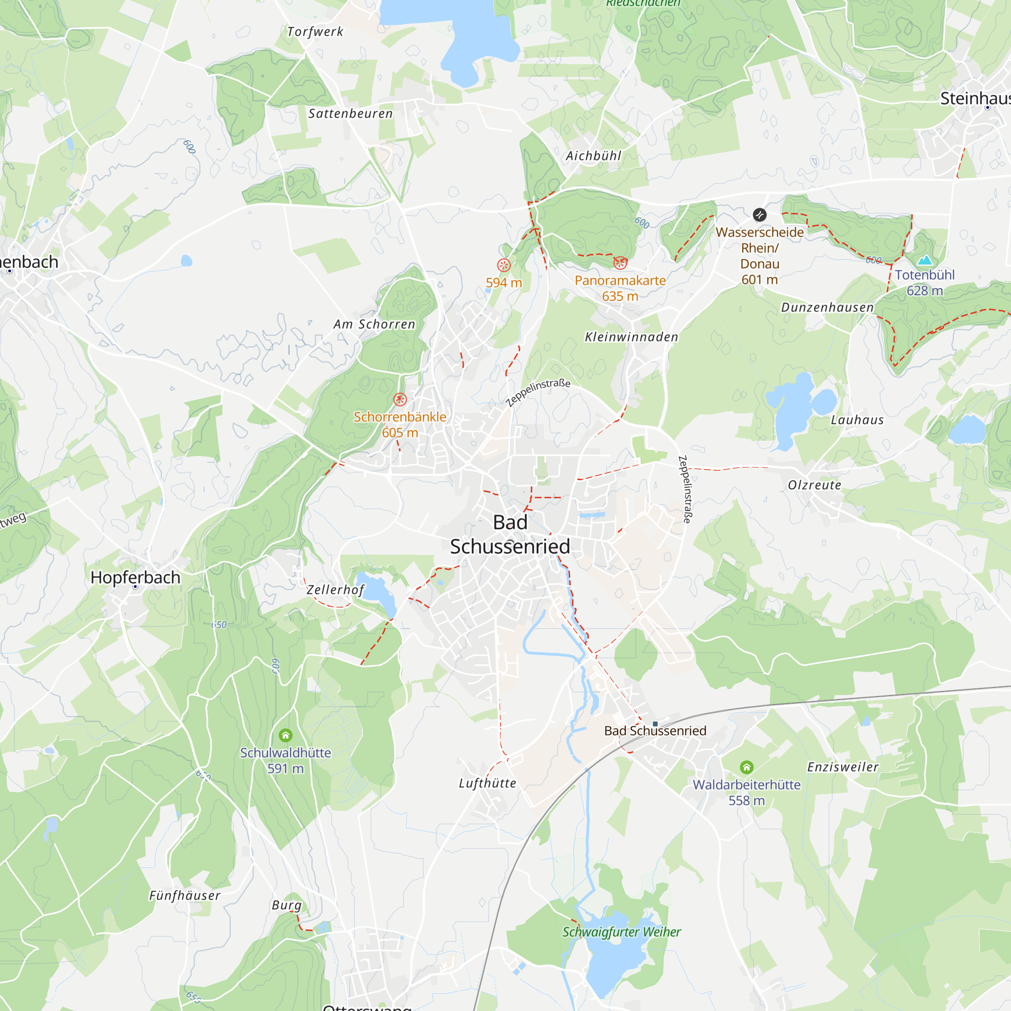 Tourist-Information map