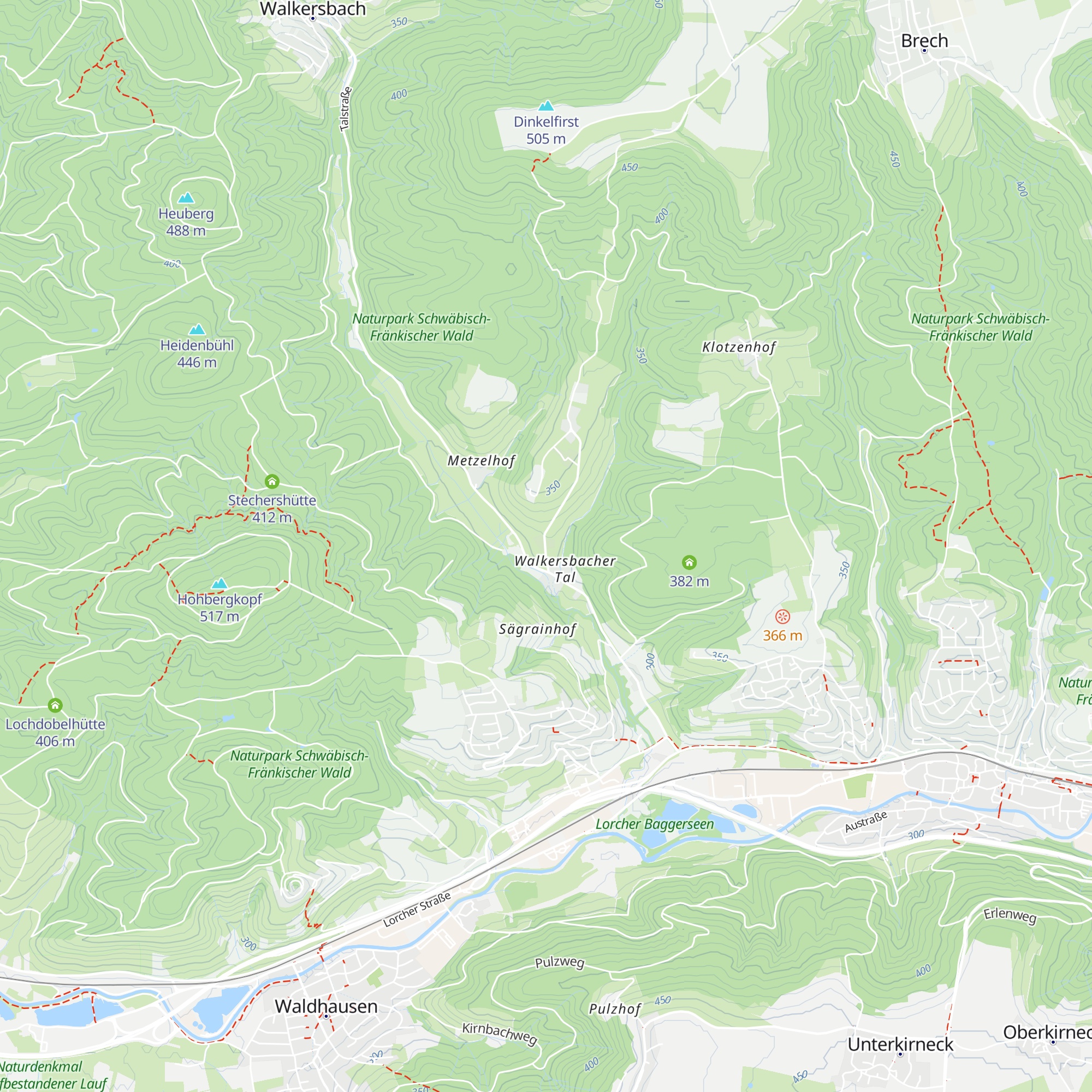 Schwefelhütte map