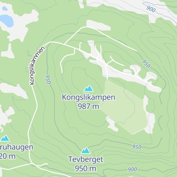 Map of Kongslikampen