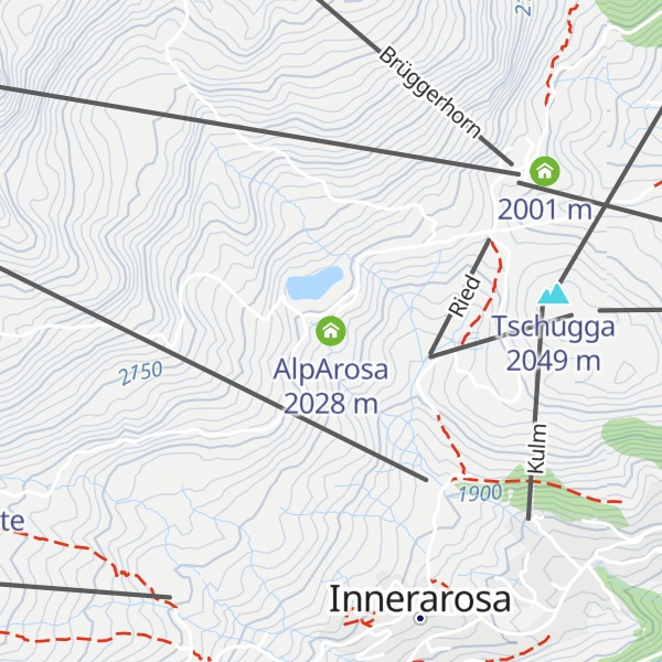 Map of AlpArosa