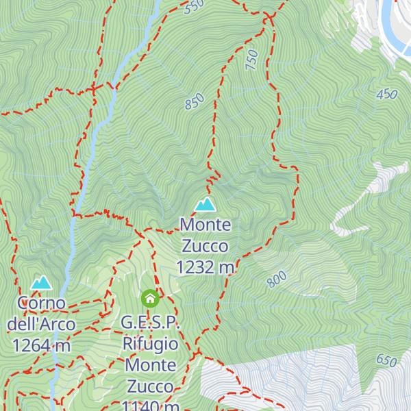 Map of Baita Monte Zucco