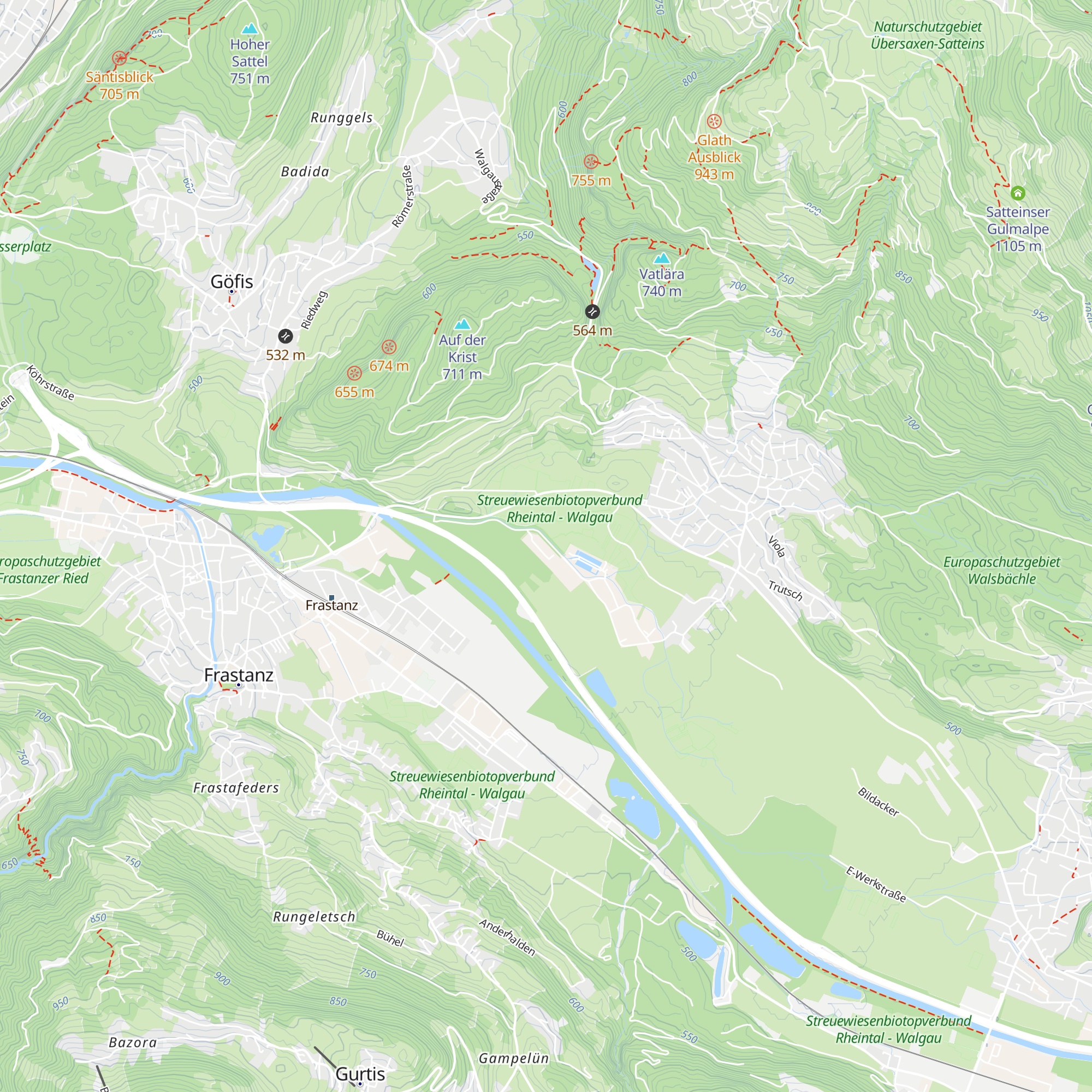 Gasometer map