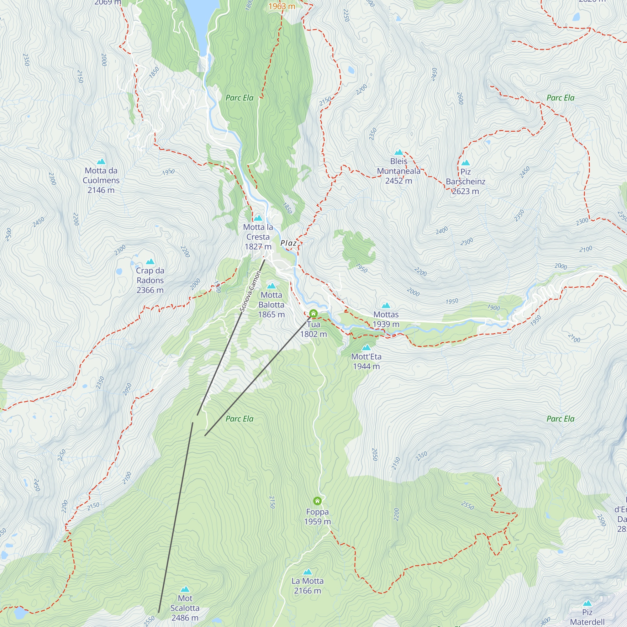 Tua map