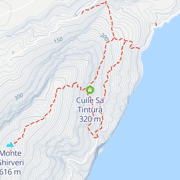 Map of Cuile Sa Tintura