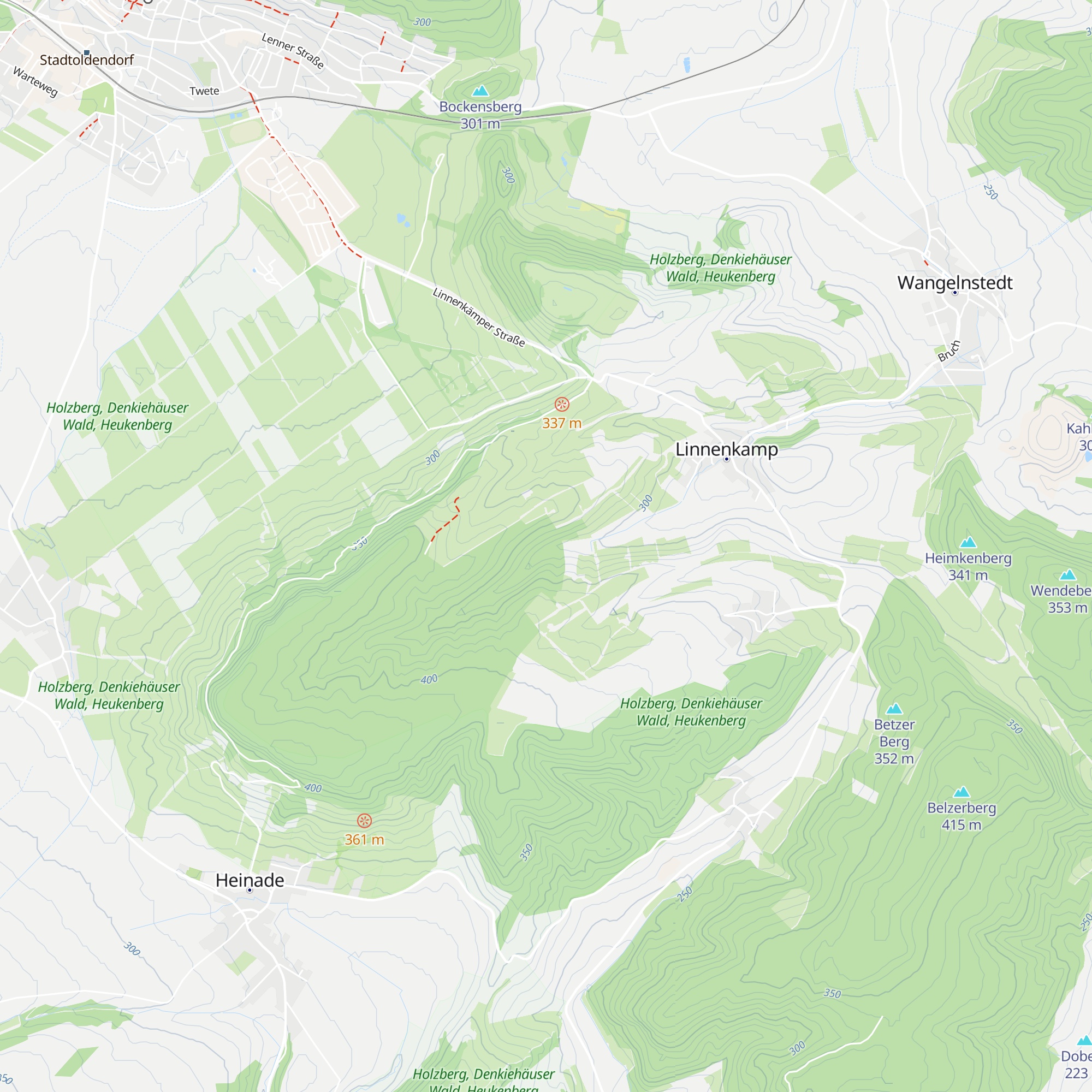 Holzberg-Jagdhütte map