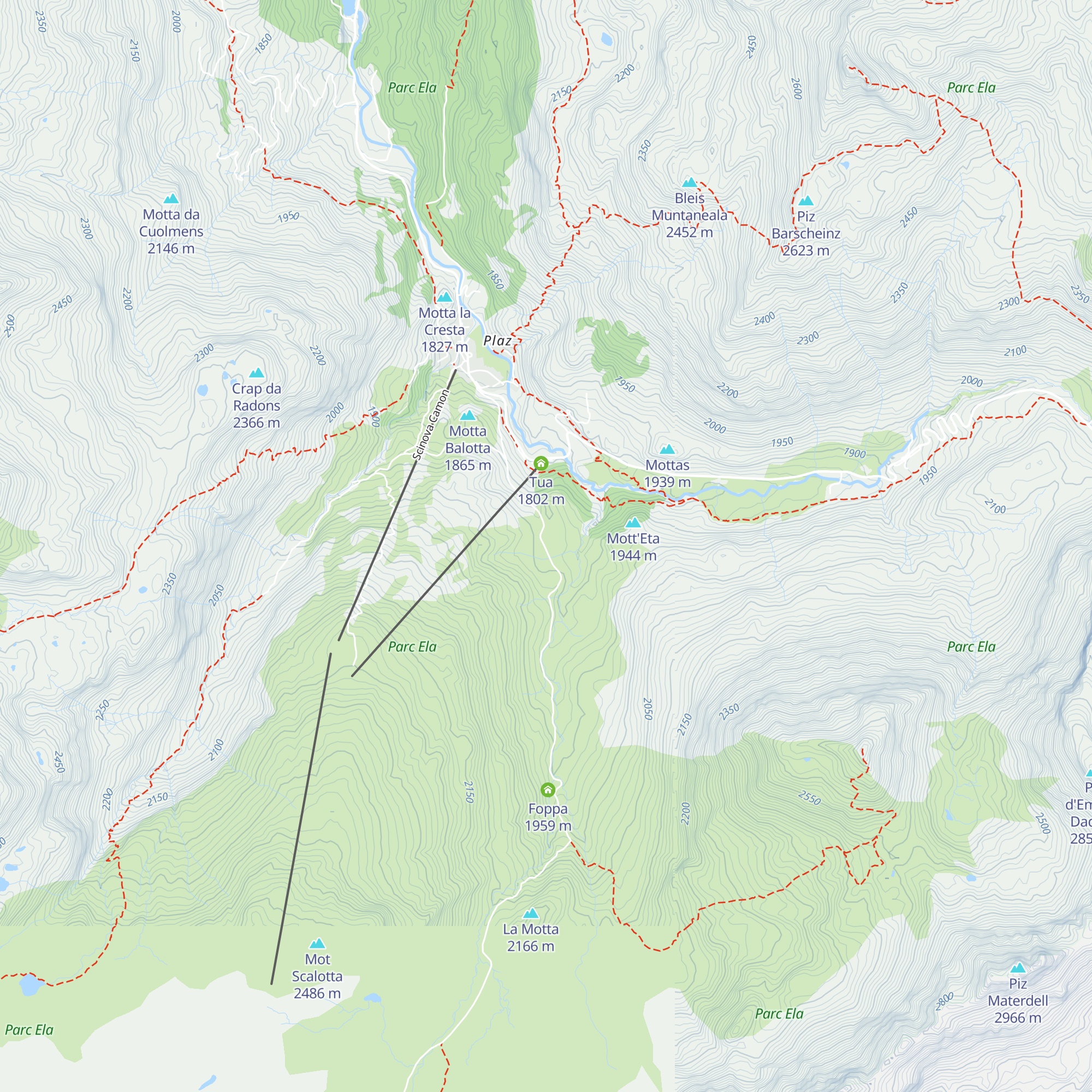 Tua map