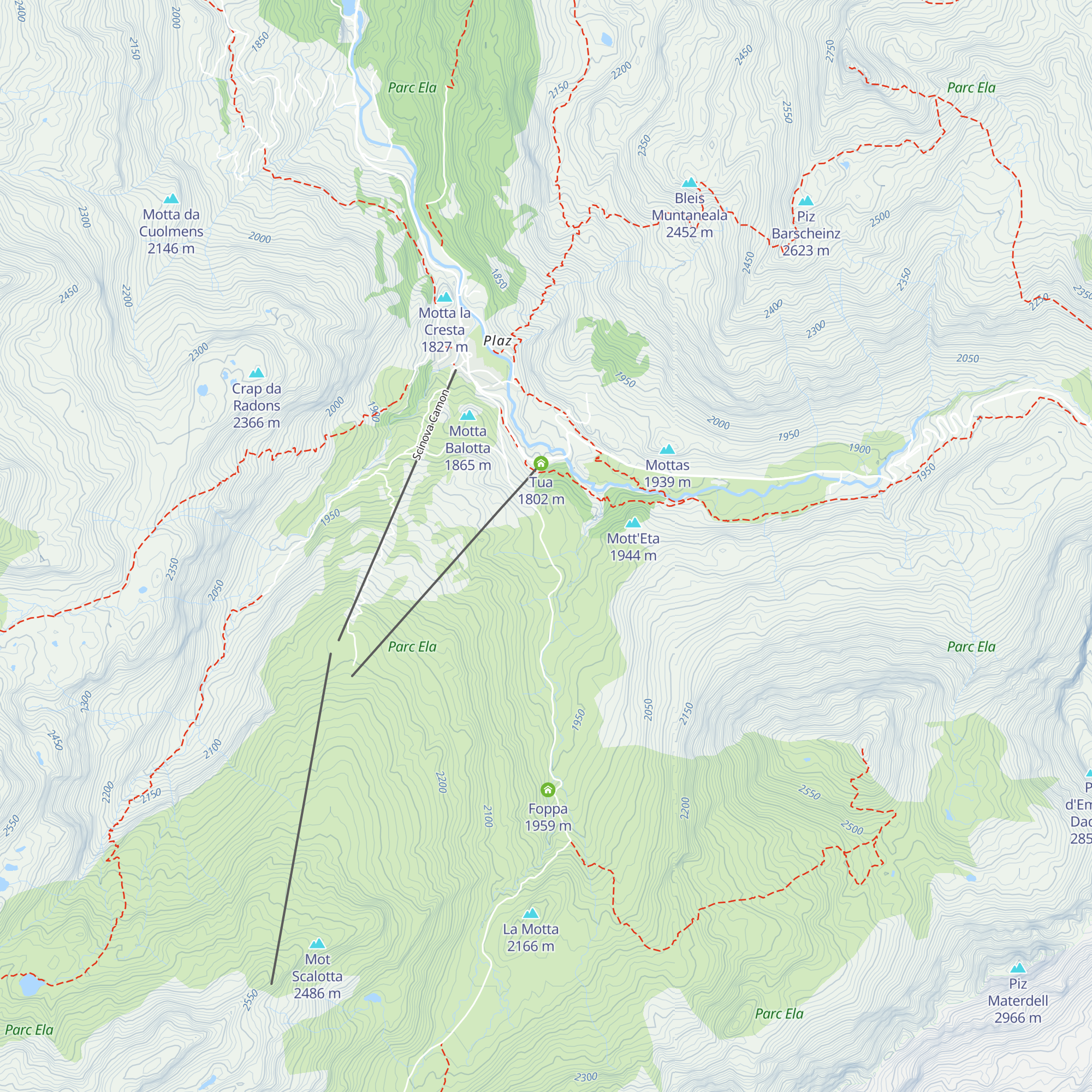 Tua map