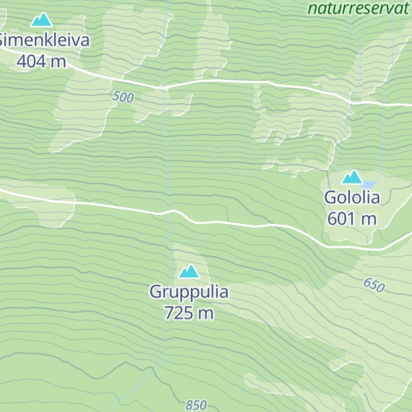 Map of Sørlia