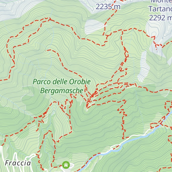 Map of Casere Azzaredo