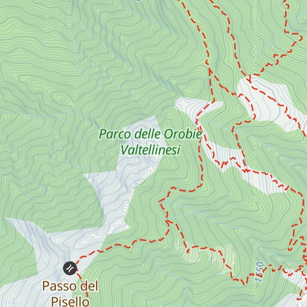 Map of Monte Piscino