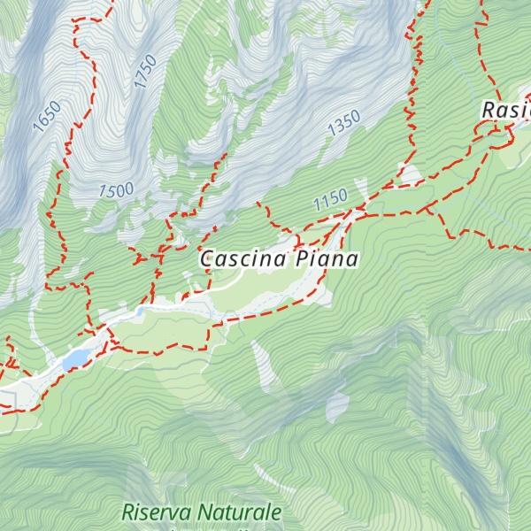 Map of Rifugio Mello