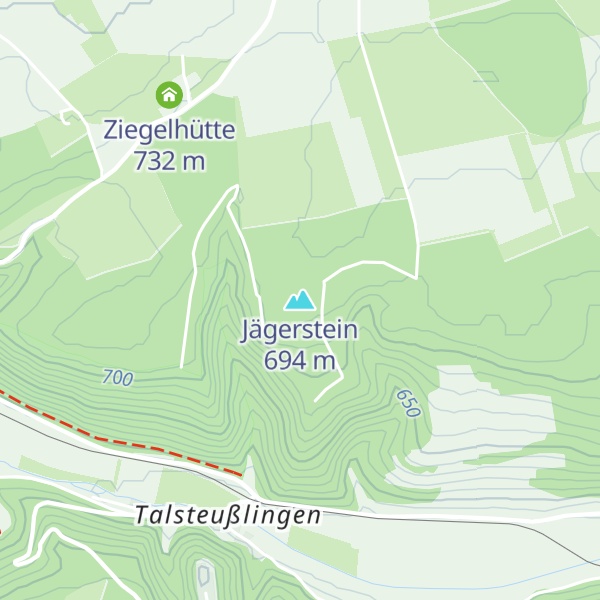 Map of Jägerstein