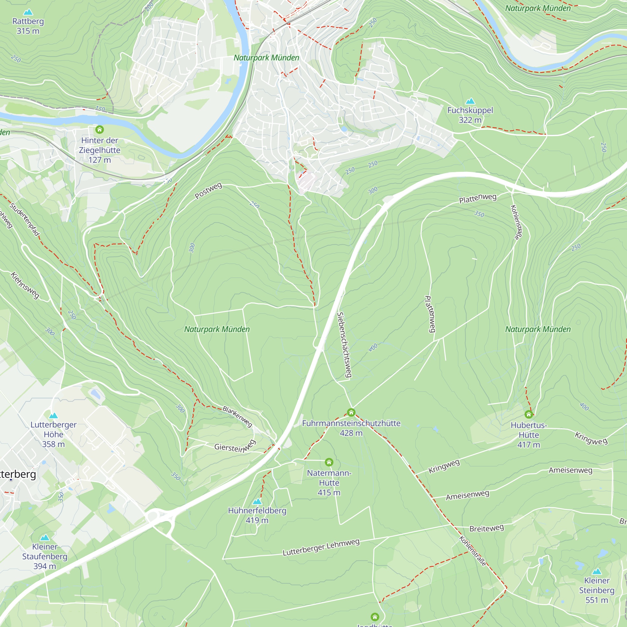 Buddeleichenhütte map