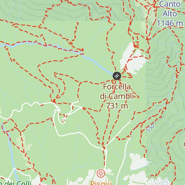 Map of Monte Lumbric