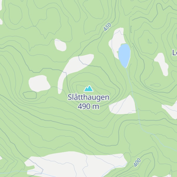 Map of Slåtthaugen