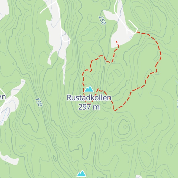 Map of Rustadkollen