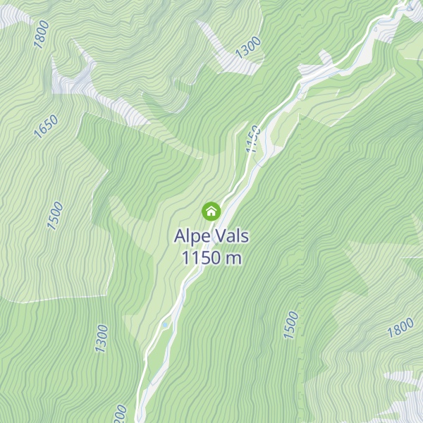 Map of Alpe Vals