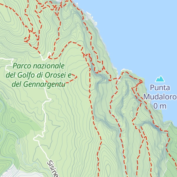 Map of Coile Bruncu Urele