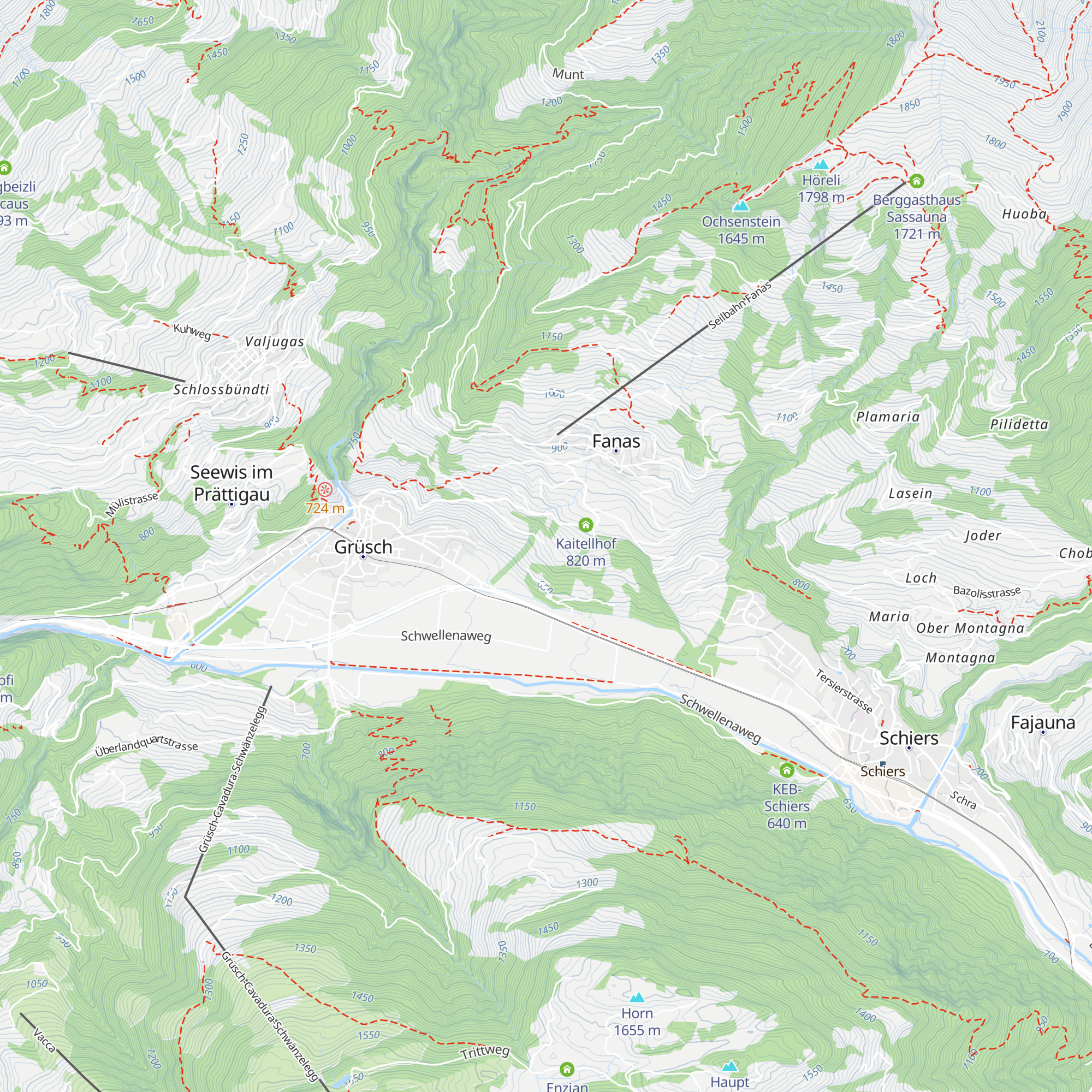 Hintere Halde map