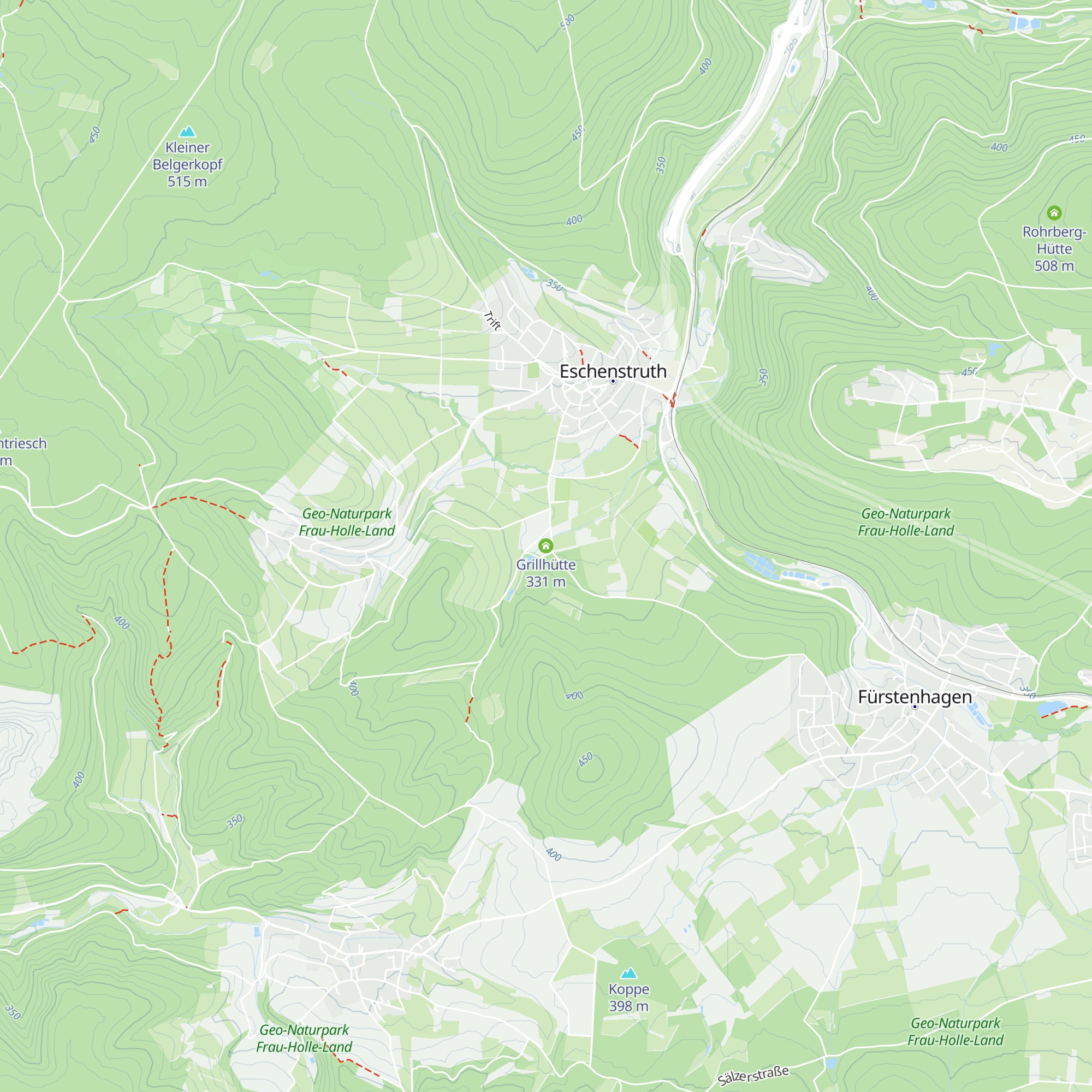 Grillhütte map