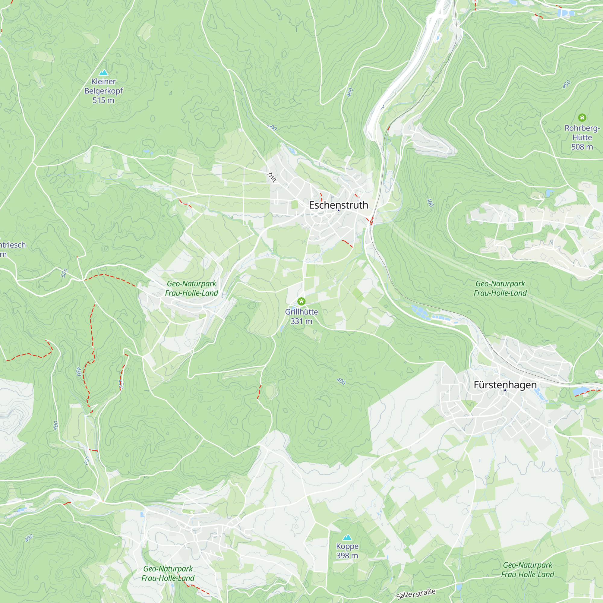 Grillhütte map