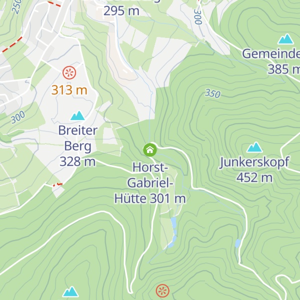 Map of Horst-Gabriel-Hütte
