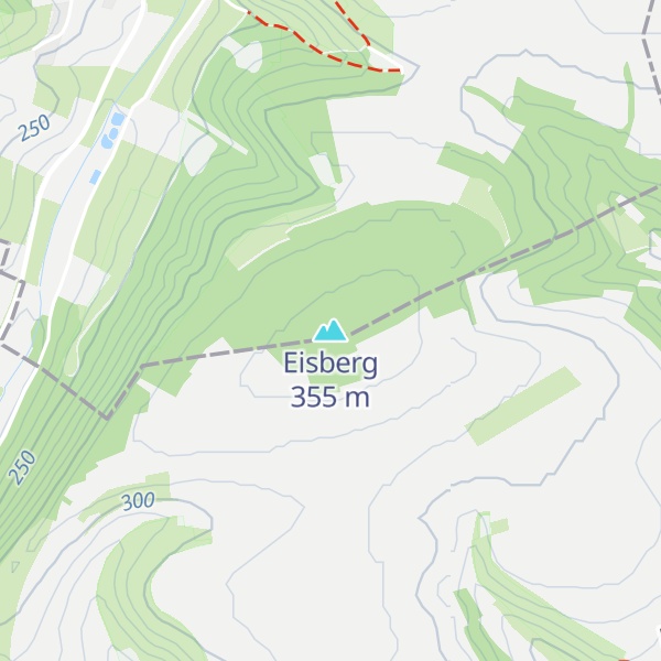 Map of Eisberg