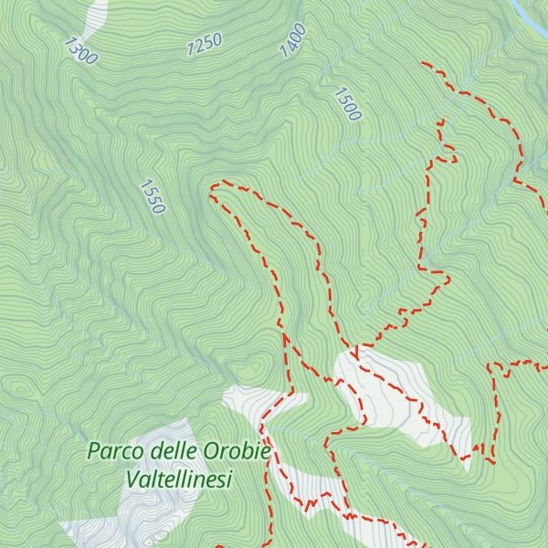 Map of Vetta del Püstaresc