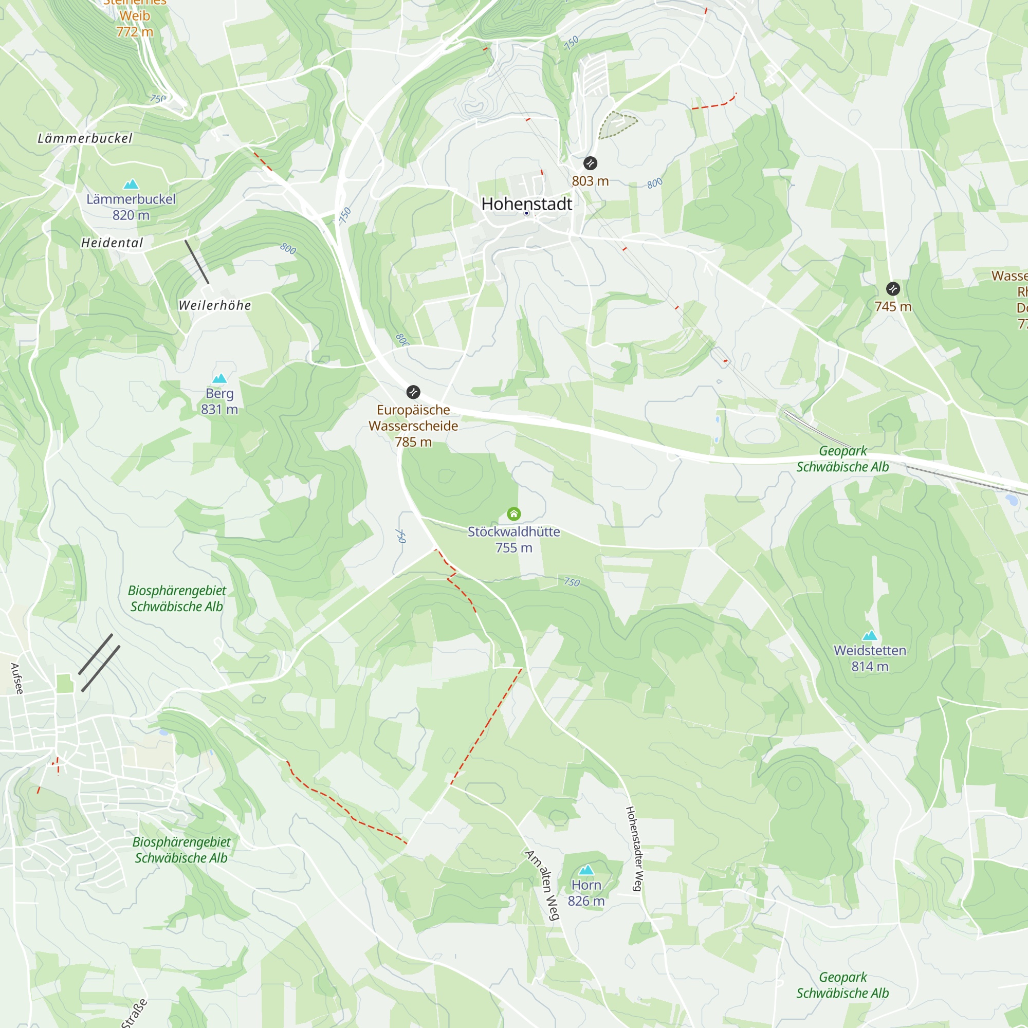 Stöckwaldhütte map