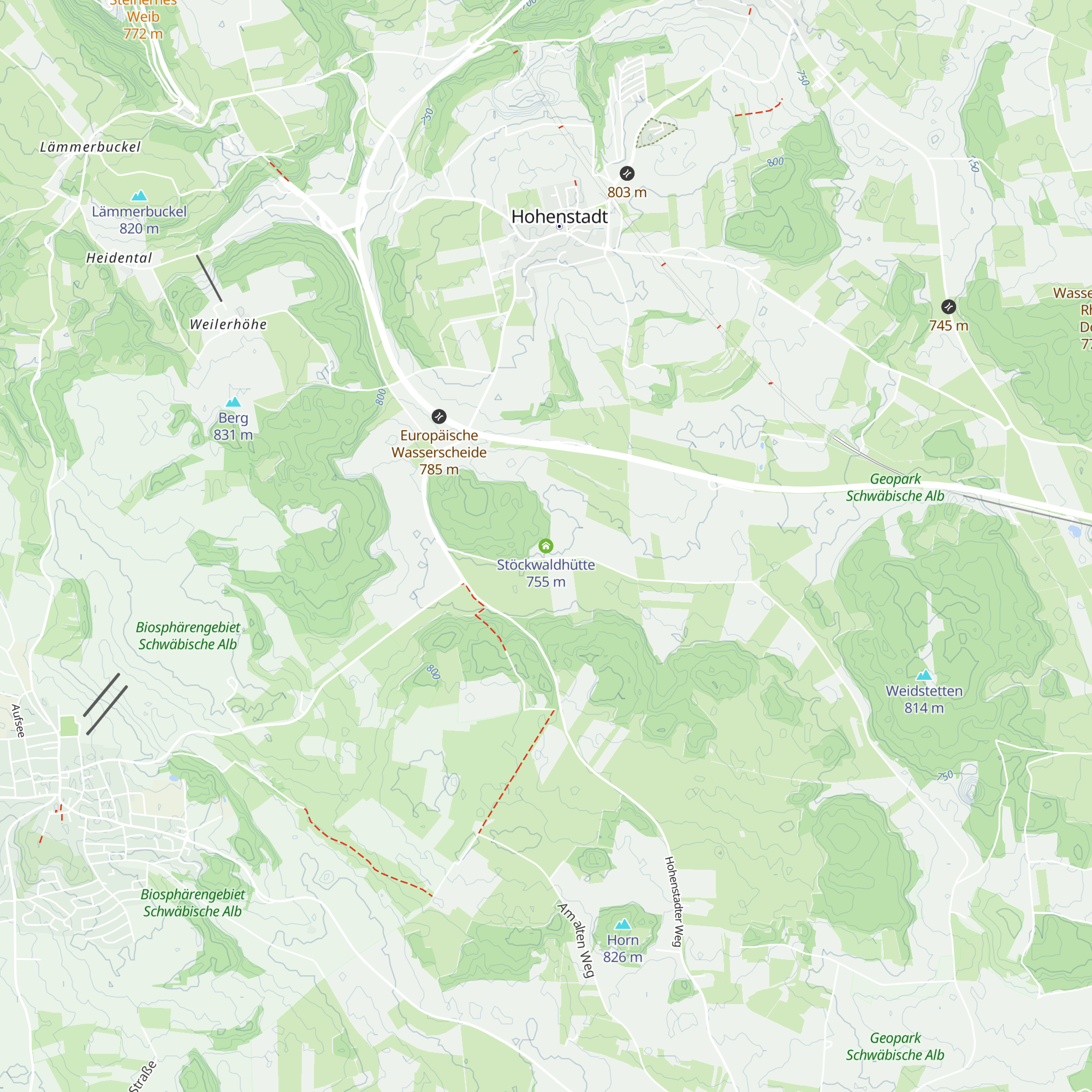 Stöckwaldhütte map