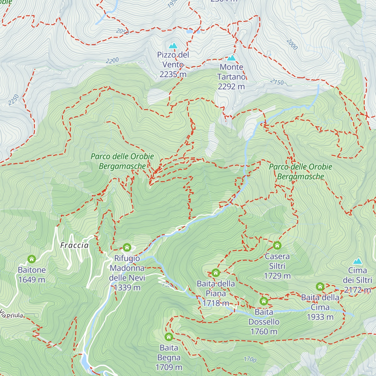 Baita di Cussu map