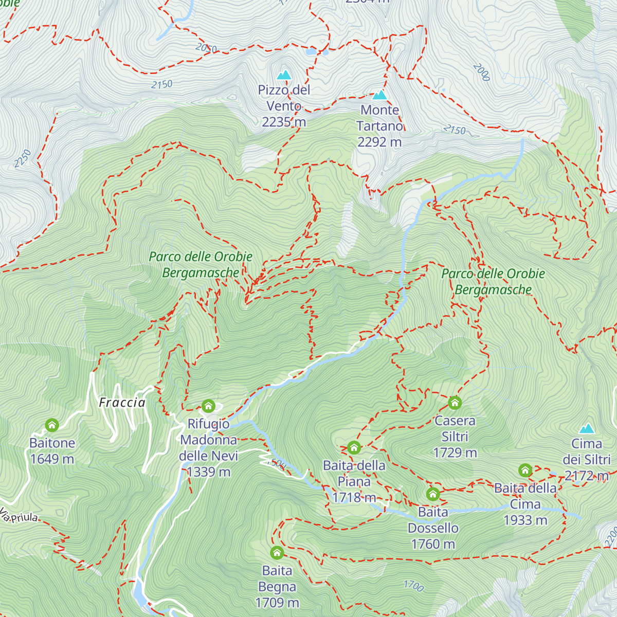 Baita di Cussu map