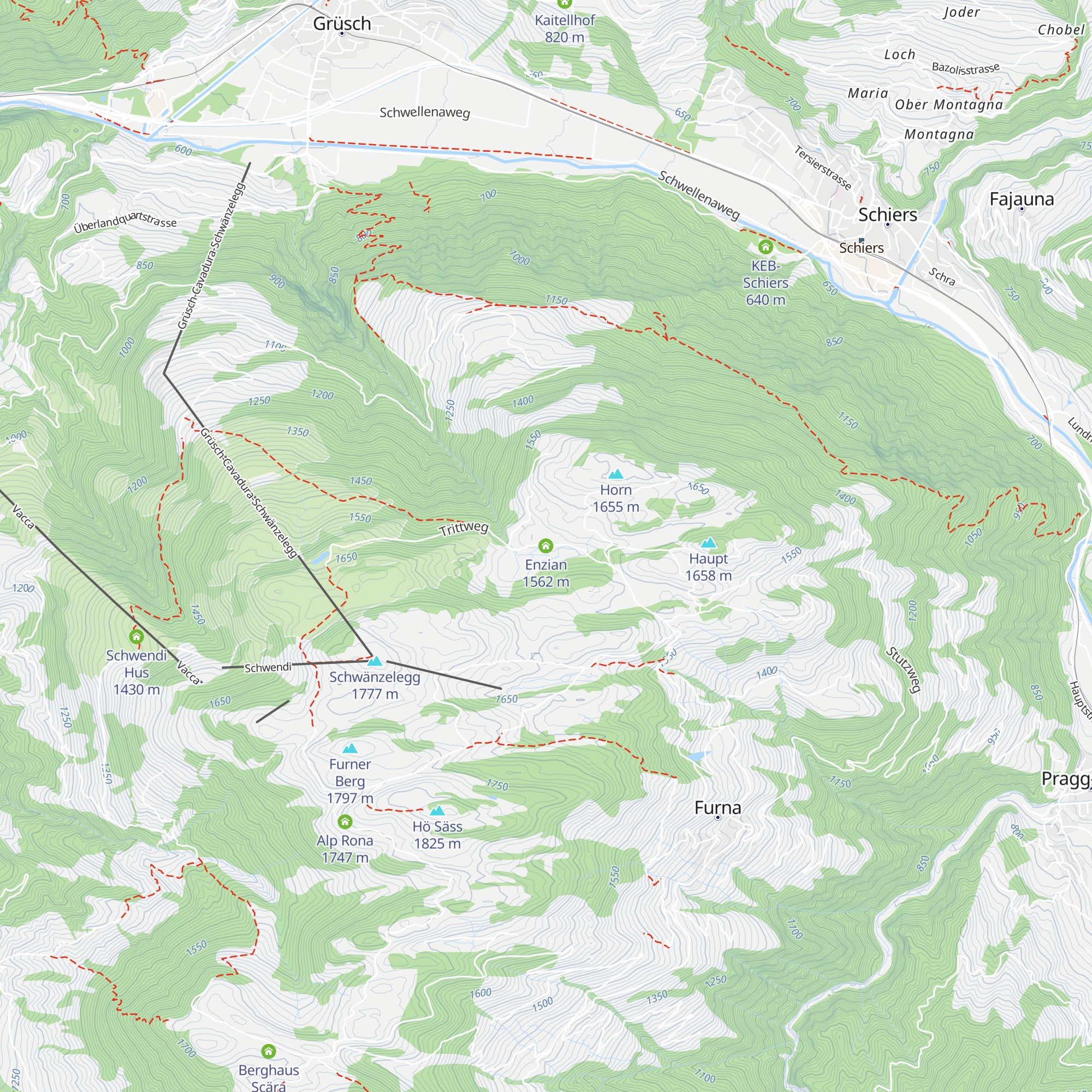 Enzian map