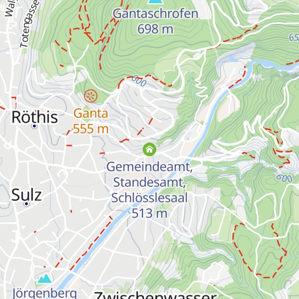 Map of Gemeindeamt, Standesamt, Schlösslesaal