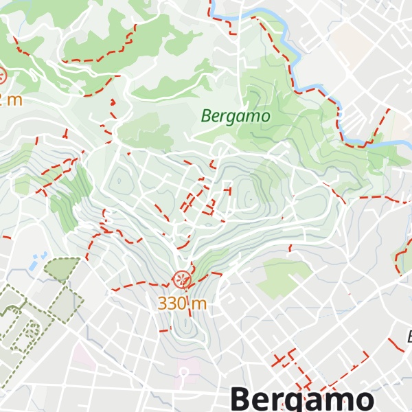 Map of Infopoint Bergamo - Città Alta