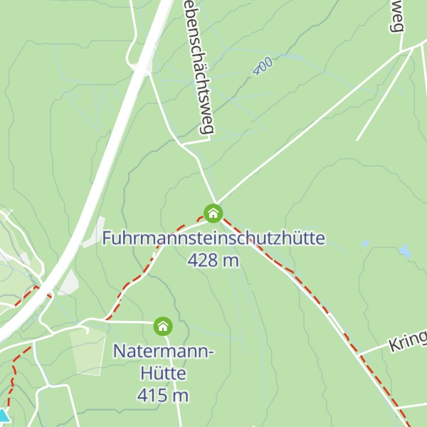 Map of Fuhrmannsteinschutzhütte