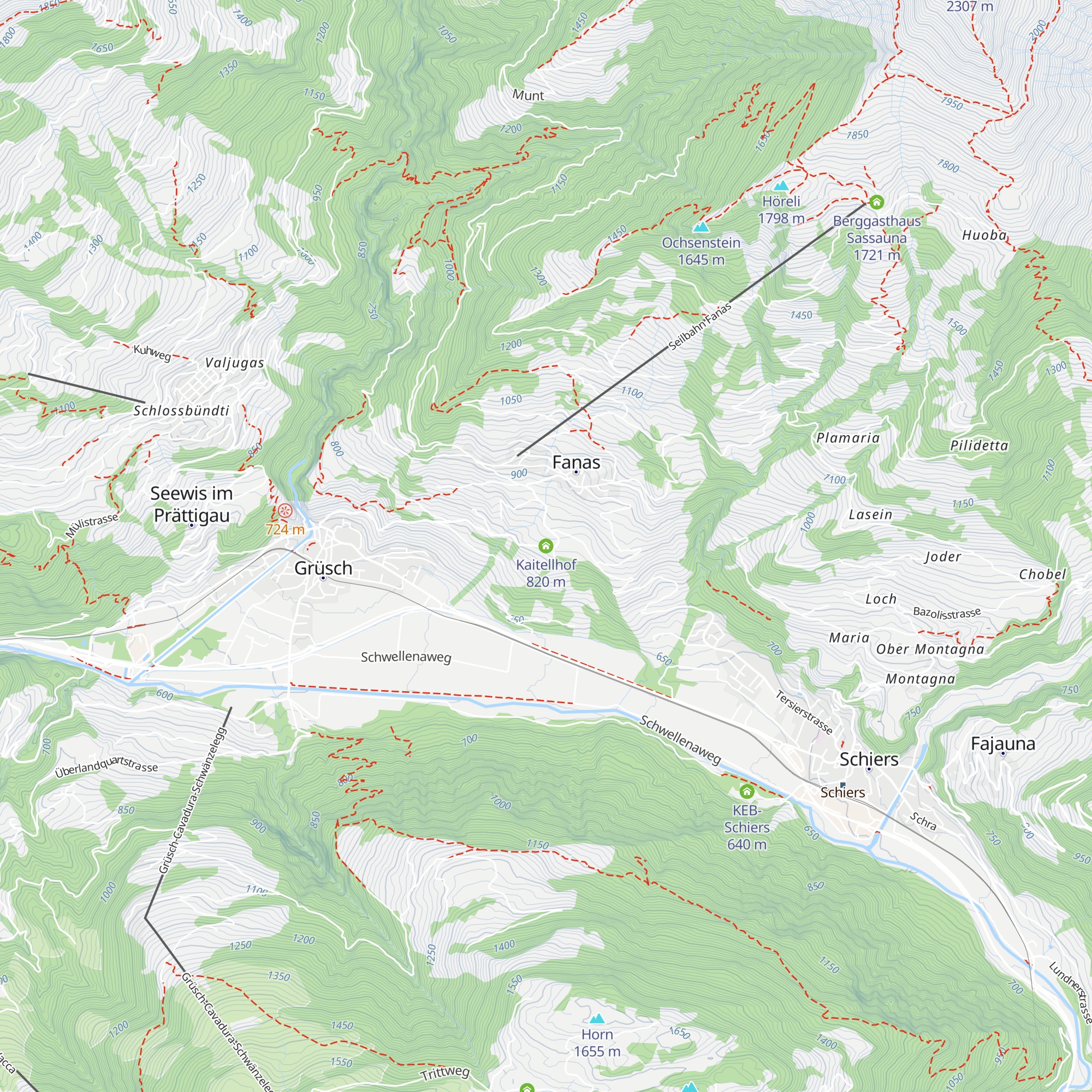 Kaitellhof map