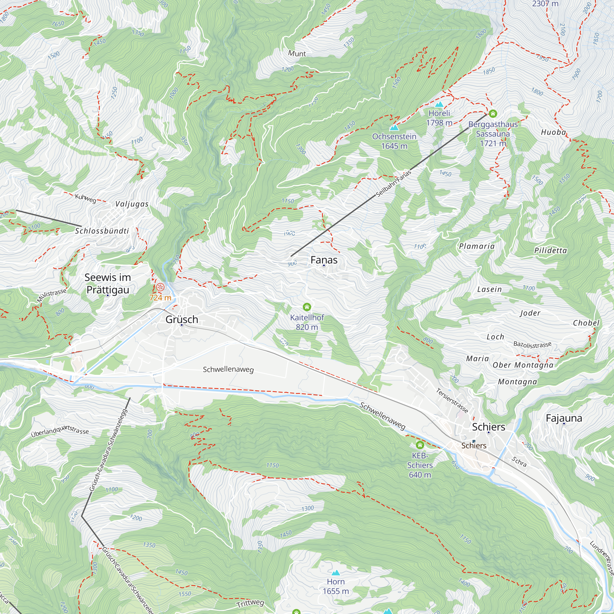 Kaitellhof map